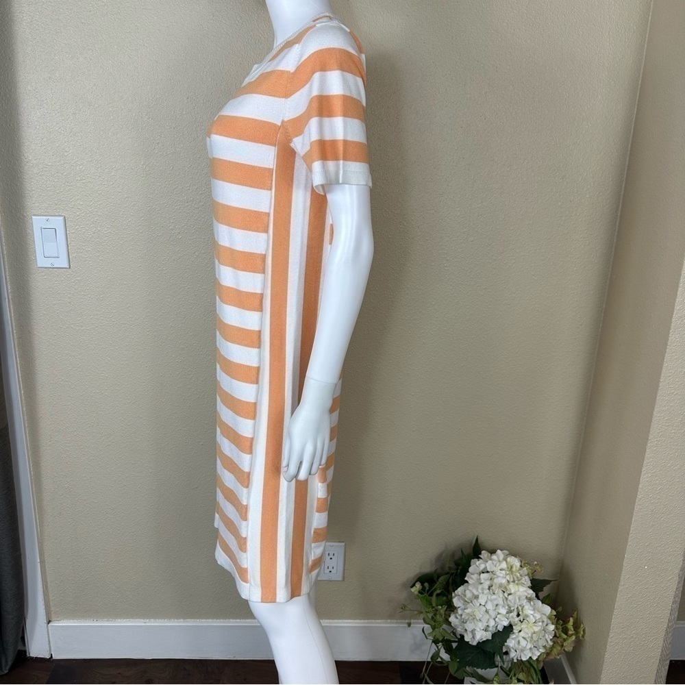 525 America Textured Stripe Midi Dress Sz S NWT - Picture 2 of 10